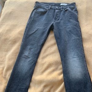 ALLSAINTS men’s skinny jeans (Light gray, Waist 28